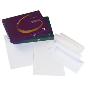   Levélpapír Clairefontaine A/4 vízjeles finoman bordázott krém