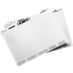   Betétlap címkéhez Durable A5 méretben, 200 mm x 40 mm 20 ív / csomag