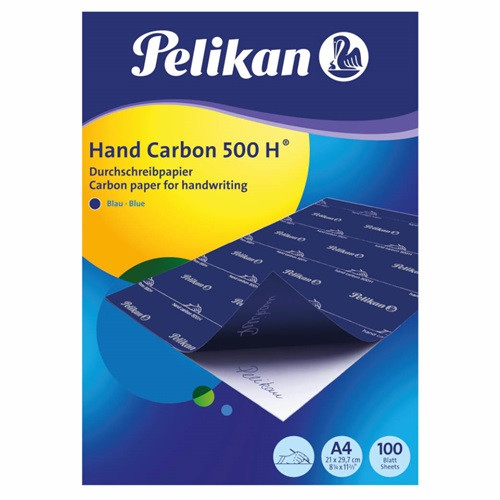 Indigó Pelikán Hand Carbon A/4 kék 100 lap/csomag 500H