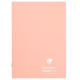   Füzet Clairefontaine Koverbook Blush A/5 48 lapos PP borítású vonalas korall