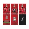 Füzet Liverpool A/4 vonalas, margós