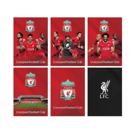 Füzet Liverpool A/4 vonalas, margós