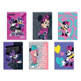   Füzet  Play Minnie Mouse csillogós A/5 tűzött 50 lapos kockás