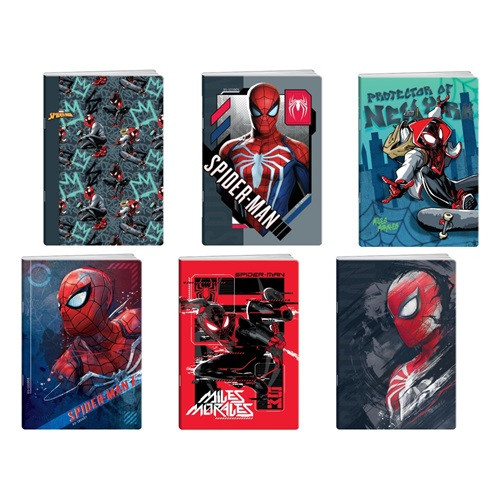 Füzet Bestbuy Spider-Man A/5 tűzött 50 lapos vonalas