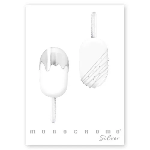 Füzet Pigna Monocromo Silver A/4 tűzött 38 lapos vonalas