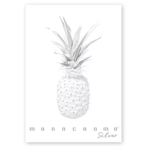 Füzet Pigna Monocromo Silver A/4 tűzött 38 lapos kockás