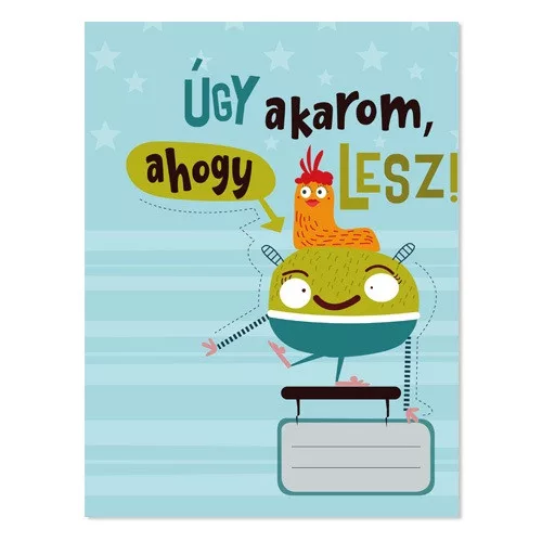 Füzet pd nagyalakú kockás Monsters