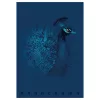 Füzet Pigna Monocromo Blue A/4 tűzött 38 lapos vonalas