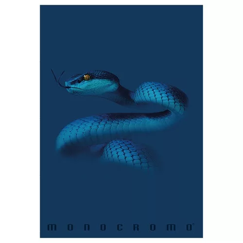 Füzet Pigna Monocromo Blue A/4 tűzött 38 lapos vonalas