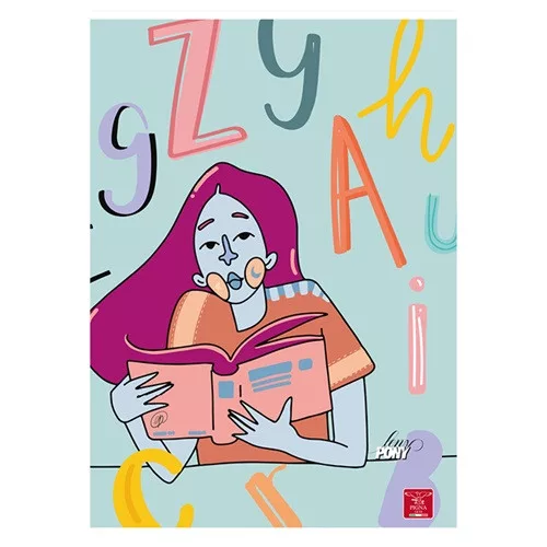 Füzet Pigna Leny Pony A/4 tűzött 38 lapos kockás