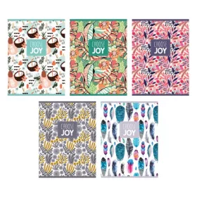 Füzet pd nagyalakú 40 lapos kockás Choose Joy