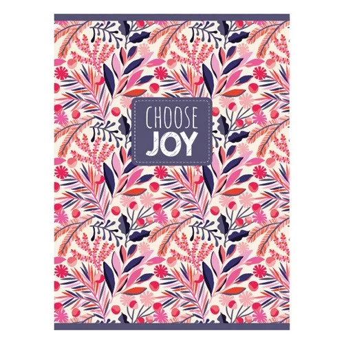 Füzet pd nagyalakú 40 lapos kockás Choose Joy