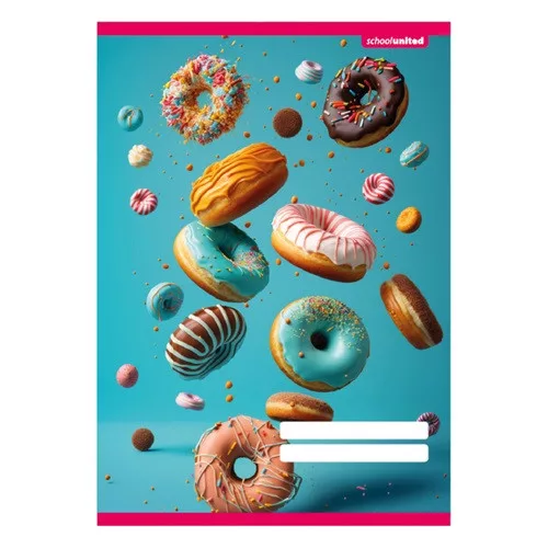 Füzet pd kisalakú 27-32 kockás School United