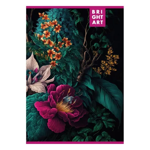 Füzet pd A/4 60 lapos kockás Brightart