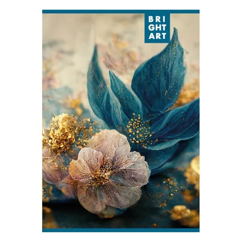 Füzet pd A/4 60 lapos kockás Brightart