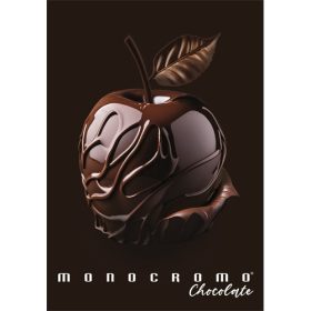   Füzet Pigna Monocromo Chocolate A/4 tűzött 38 lapos kockás margós
