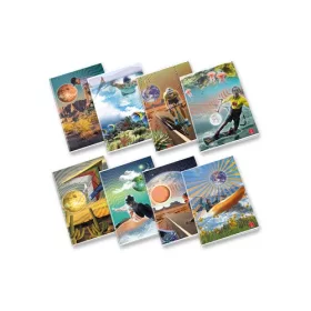   Füzet Pigna Dream sport A/4 tűzött 42 lapos vonalas margós