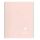 Spirálfüzet Clairefontaine Koverbook Blush A/5 80 lapos PP borítású vonalas púderrózsaszín