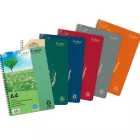   Spirálfüzet Clairefontaine Forever Premium A/4 60 lapos, vonalas