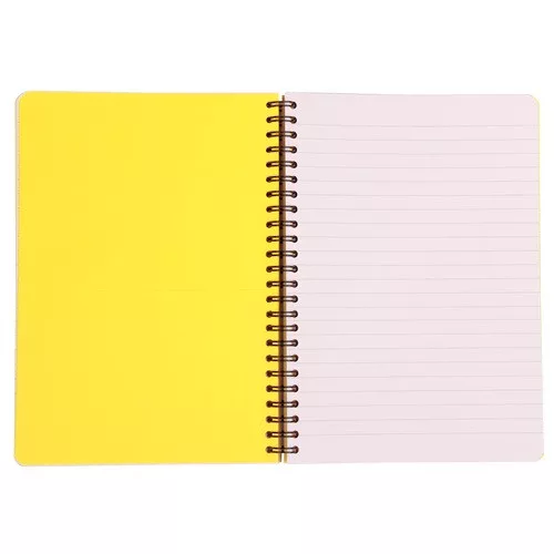 Spirálfüzet Clairefontaine Inkebana A/5, 60 lapos, vonalas, vegyes