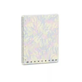   Spirálfüzet Pigna Monocromo MULTICOLOR A/4 100 lapos vonalas