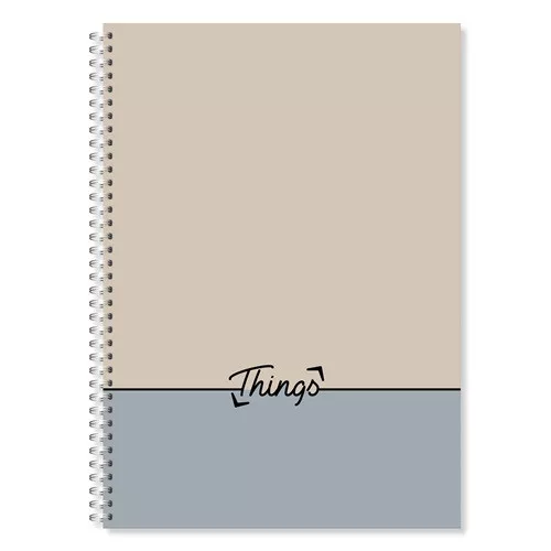 Spirálfüzet pd Uniwords A/5-80 lapos vonalas