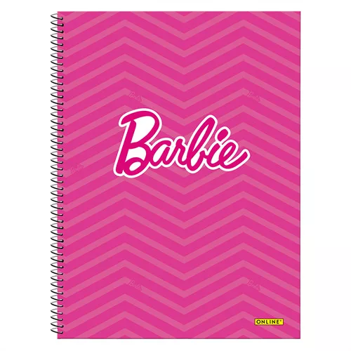 Spirálfüzet Online Barbie Malibu, Pink A/4 80 lapos kockás vegyes