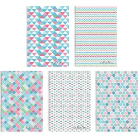 Spirálfüzet pd Colortric A/4-80 lapos sima