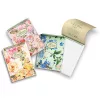 Jegyzettömb spirálos Pigna Nature Flowers A/5 50 lapos kockás
