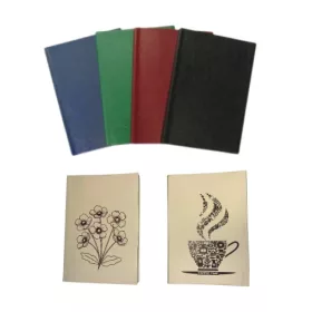 Beíró füzet A/4 100 lapos PVC fedeles vonalas vegyes