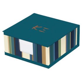   Jegyzettömb Clairefontaine K3 Kenzo 11x11x4 cm, 300 sima lapos, kemény fedeles