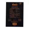 Jegyzettömb Clairefontaine Rhodia Black A/5 80 lapos kockás