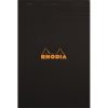 Jegyzettömb Clairefontaine Rhodia Black A/6 80 lapos kockás