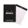 Jegyzettömb Clairefontaine Rhodia 8.5x12 cm 80 lapos ponthálós fekete