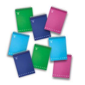   Jegyzettömb spirálos Monocromo PPL 8 x 12 cm kockás 80 lapos