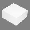 Kockatömb 8,5x8,5x4 cm ragasztott fehér 500 lap
