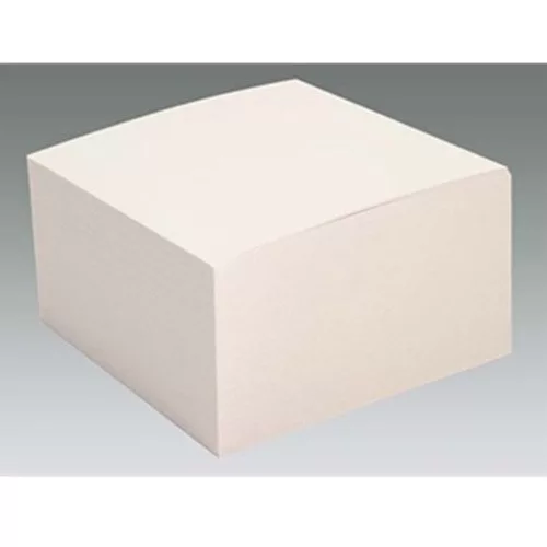 Kockatömb 8,5x8,5x4 cm ragasztott fehér 500 lap
