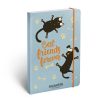 Jegyzettömb Friends Have Fun Quote A/6 minibook gumis
