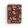 Spirál notesz Forever Young A/7 sima Capybara