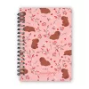Spirál notesz Forever Young B/6 sima Capybara