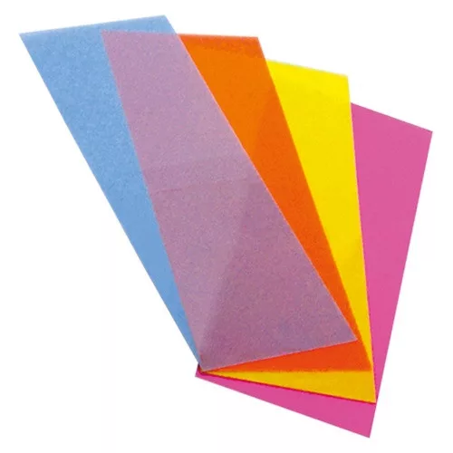 Oldaljelölő műanyag Info Notes 20x50 mm 4x40 lapos neon vegyes színek