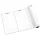 Tervezőtábla Info Notes 300x508 mm 8 táblA/tekercs