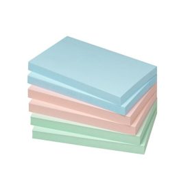   Öntapadós jegyzettömb Info Notes 125x75 mm 100 lapos vegyes pasztellszínek