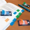 Oldaljelölő műanyag Info Notes Info Flag 25x43 mm 50 lapos áttetsző zöld