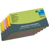 Öntapadós jegyzettömb Info Notes 125x75 mm 100 lapos élénk vegyes színek Spring