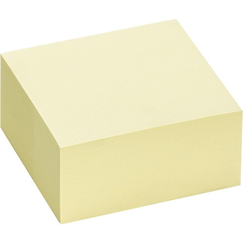 Öntapadós jegyzettömb Info Notes 75x75 mm 400 lapos sárga