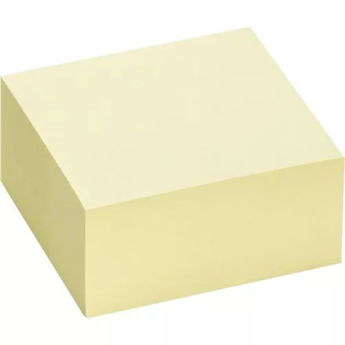 Öntapadós jegyzettömb Info Notes 75x75 mm 400 lapos sárga