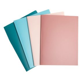   Bemutatómappa Exacompta Skandi A/4 20 részes PP vegyes színek