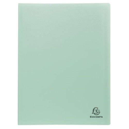 Bemutatómappa Exacompta Autentik A/4 20 részes PP vegyes színek