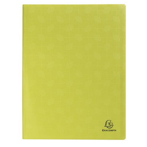 Bemutatómappa Exacompta Pop N Co A/4 20 részes PP vegyes színek